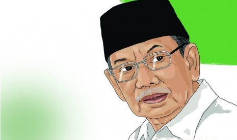 KH Hasyim Muzadi (Ilustrasi)