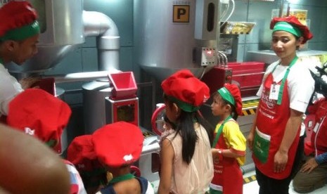  Kidzania baru saja memiliki Teh Pucuk Harum Tea Factory 