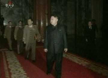 Kim Jong un dalam siaran terkini dari televisi Korut