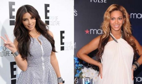 Kim Kardashian dan Beyonce dikabarkan 