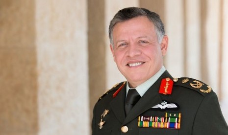 King Abdullah II dari Yordania.