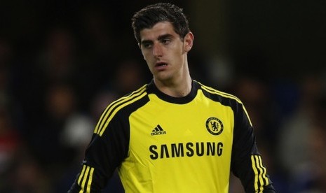 Kiper Chelsea Thibaut Courtois.