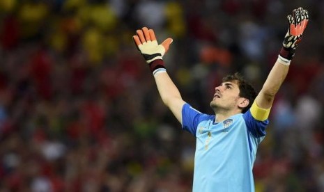 Kiper Iker Casillas.