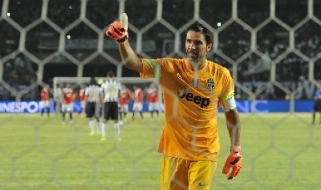 Kiper Juventus Gianluigi Buffon.