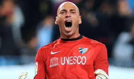 Kiper Malaga Willy Caballero bergabung dengan Manchester City