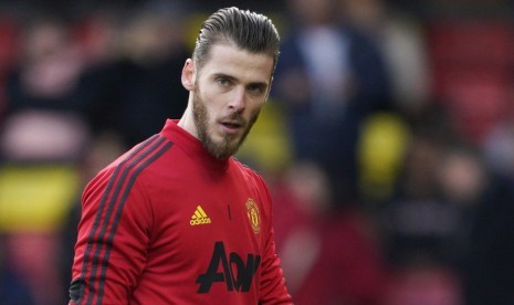 Kiper Manchester United asal Spanyol, David de Gea.