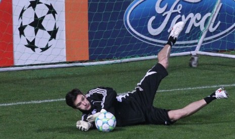 kiper Olympique Lyonnais Hugo Lloris