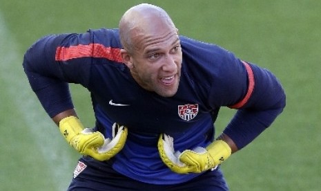 Kiper timnas Amerika Serikat, Tim Howard.