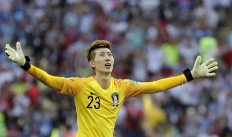 Kiper timnas Korea Selatan Jo Hyeon Woo