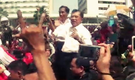 Jokowi and Jusuf Kalla