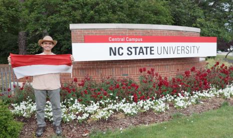 Kisah Ahmad Munjizun Puasa di AS saat Pandemi Virus Corona. Saat ini Jizun sedang menuntut ilmu di NC State University.