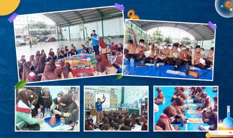 Klinik Pendidikan MIPA (KPM) kembali mengadakan program Bisa MIPA Goes to School.