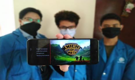 KNight of Math, video game berbasis online untuk media pembelajaran matematika karya mahasiswa UBSI, berhasil menjadijuara ketiga KMPM OTN 2020.