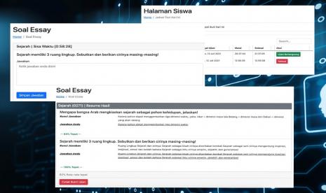 Kolaborasi Mahasiswa dan dosen yang tergabung dalam kelompok riset Universitas BSI (Bina Sarana Informatika) kampus Sukabumi, semakin giat berinovasi dengan mengembangkan teknologi Artificial Intelligent (AI). Kelompok riset yang dipimpin oleh Saeful Bahri ini, telah melakukan riset pada bidang AI atau kecerdasan buatan untuk otomatisasi penilaian ujian yang berbasis esai.