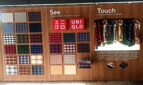 Koleksi flannel Fall/Winter 2022 Uniqlo. Uniqlo menyiapkan delapan gerai barunya hingga pertengahan 2023 untuk memenuhi kebutuhan fesyen para penggemar mode di Indonesia. 