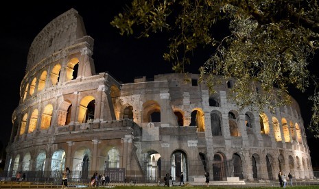 Koloseum di Roma, Italia.