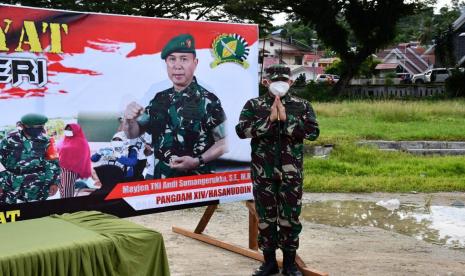 Komandan Korem (Danrem) 143/Haluoleo (HO), Kolonel Infantri Jannie Aldrin Siahaan.