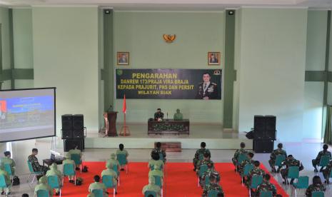 Komandan Korem (Danrem) 173/Praja Vira Braja (PVB) Brigjen Iwan Setiawan.