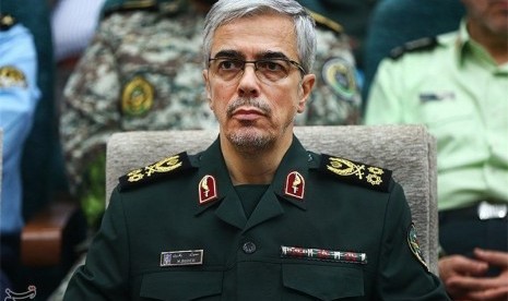 Komandan militrer senior Iran, Mayor Jenderal M Bagheri