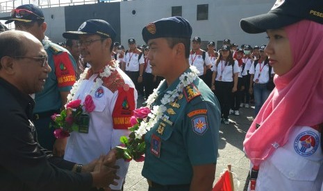 Komandan Satgas LNRPB Sail Tomini 2015 Kolonel Laut (P) Eko Yuri Adriantoro.