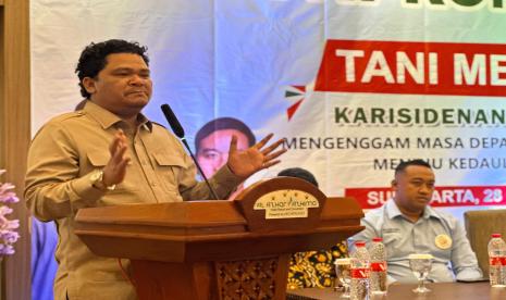 Komandan Tempur DPP Tani Merdeka, Don Muzakir.