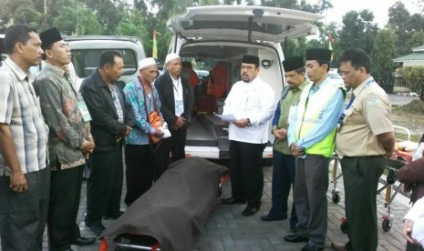 Komaria Kholipa Harahap, jamaah haji asal Kabupaten Padanglawas Utara yang tergabung dalam Kloter 12 MES, menghembuskan nafas terakhir di dalam pesawat dua jam menjelang mendarat di Bandara Kualanamu, Deli Serdang. 