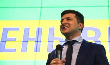 Presiden Ukraina Volodymyr Zelenskiy menuntut pertanggungjawaban penuh Iran atas jatuhnya pesawat Ukraina. Ilustrasi.