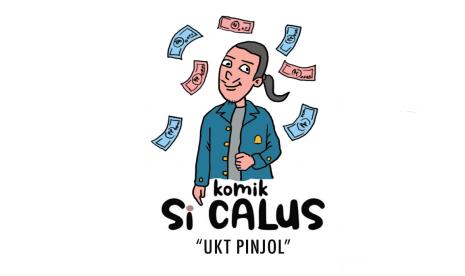 Komik Si Calus : UKT Pinjol