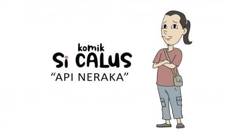 Komik SI Calus Api Neraka