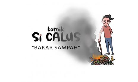 Komik Si Calus : Bakar Sampah