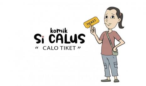 Komik Si Calus : Calo Tiket