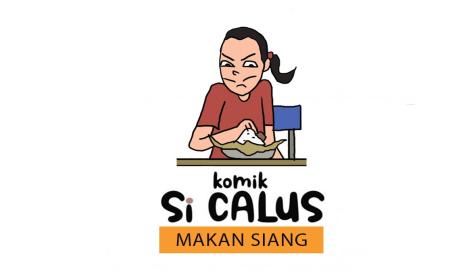 Komik Si Calus : Makan Siang