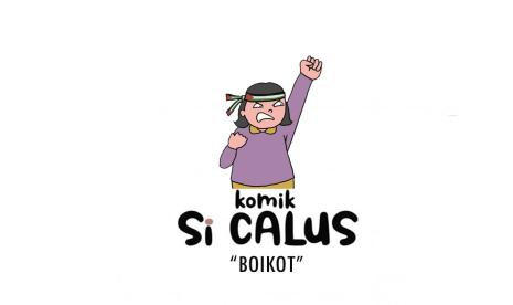 Komik Si Calus : Boikot