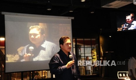 Komisaris Utama PT Mahaka Radio Integra Tbk (MARI) Erick Thohir