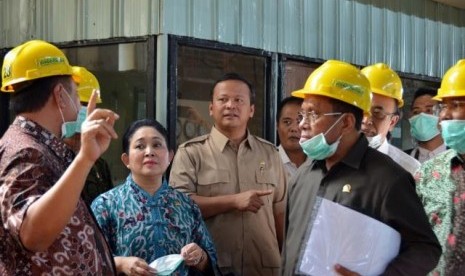 Komisi IV DPR melakukan kunjungan spesifik ke pabrik gula Tasikmadu, Kabupaten Karanganyar, Jawa Tengah, Kamis (8/6).