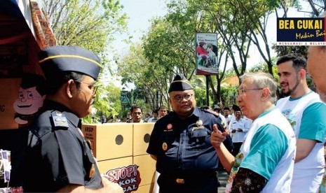 Komitmen berantas korupsi, Bea cukai ikut roadshow yang diselenggarakan KPK.