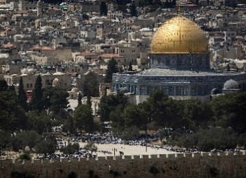 Kompleks Masjid Al Aqsa di Jerusalem.