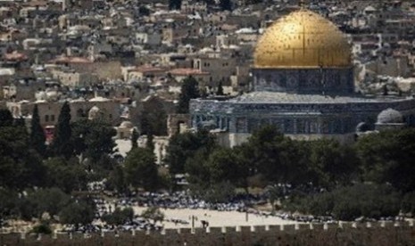 Al Aqsa mosque complex in Jerusalem.