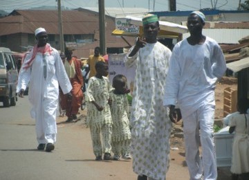 Komunitas Muslim di Ghana.