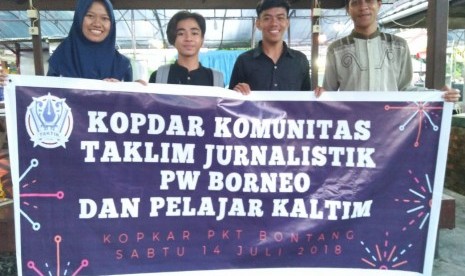 Komunitas Taklim Jurnalistik (Taktik) perwakilan Kalimantan Timur mengadakan pertemuan pengurus dan sosialisasi kepada pelajar dan mahasiswa.