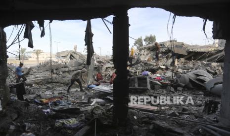 Kondisi Gaza usai serangan Israel