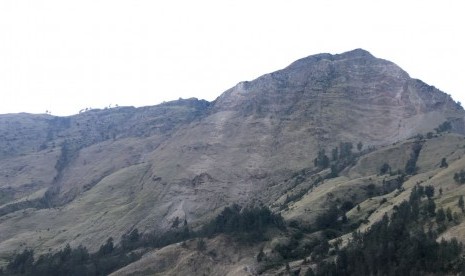 Kondisi Gunung Rinjani. 