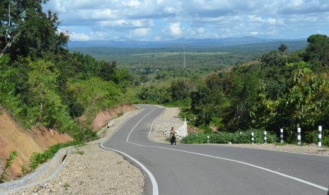 Kupang-Atambua road