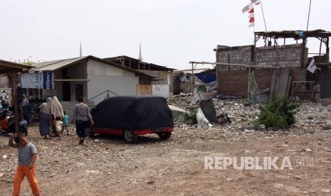 Kondisi Kampung Akuarium pasca penggusuran setahun silam, masih akan ditertibkan kembali oleh Pemprov DKI.