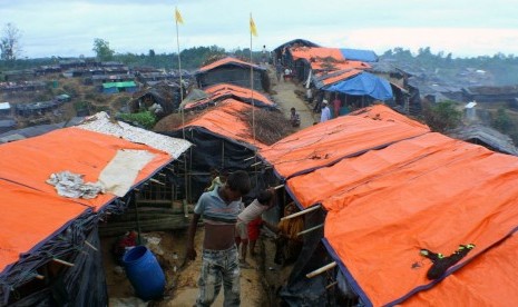 Kondisi pengungsian Rohingya di Cox's Bazar, Bangladesh. 