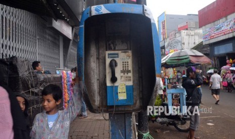 kondisi telepon umum di jakarta(7/3).