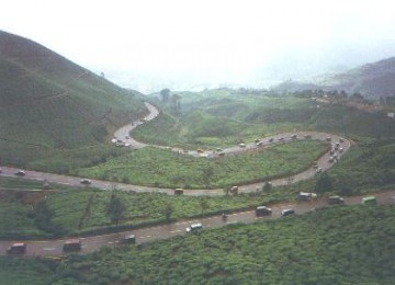 KOndisi lalu lintas di Puncak, Bogor, Jawa Barat