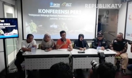 Konferensi pers bersama ACT jelang keberangkatan keluarga korban penembakan di Selandia Baru