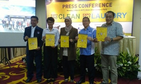 Konferensi pers Expo Clean & Expo Laundry 2017