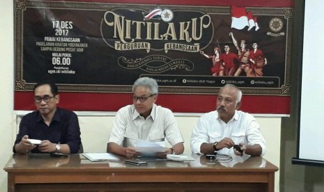 Konferensi pers kegiatan Nitilaku Perguruan Kebangsaan.